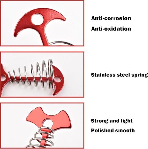 4pcs الأوتاد مرساة سطح السفينة Fishbone لمستلزمات التخييم in Saudi Arabia