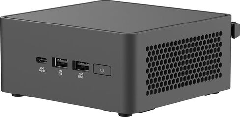 ASUS NUC 15 Pro Tall Barebones Mini PC with Intel Series 2 Core Ultra 7 255H, up to 96GB DDR5 RAM, Dual Storage, Thunderbolt™ 4, Wi-Fi 7 & Bluetooth 5.4, Toolless Chassis Access, VESA Mount Included in Saudi Arabia