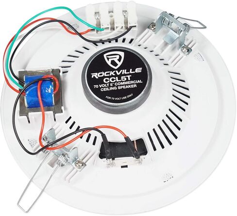 Rockville 6-Zone AMP+32 White 5 "سقف مكبرات صوت للمطعم/البار/المقهى/المكتب in Saudi Arabia