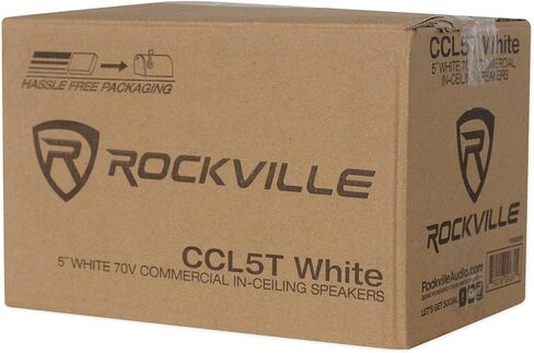 Rockville 6-Zone AMP+32 White 5 "سقف مكبرات صوت للمطعم/البار/المقهى/المكتب in Saudi Arabia