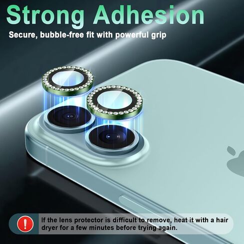 Casetego for iPhone 18 Pro Camera Lens Protector,9H Hardness,Scratch Resistant,Ultra-thin Tempered Glass,Metal Individual Camera Cover for Women,Case Friendly,Cherry in Saudi Arabia