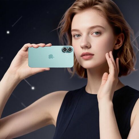 Casetego for iPhone 18 Pro Camera Lens Protector,9H Hardness,Scratch Resistant,Ultra-thin Tempered Glass,Metal Individual Camera Cover for Women,Case Friendly,Cherry in Saudi Arabia