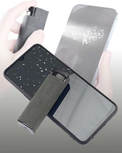 No Liquid Portable Screen Cleaning Tool – Premium Microfiber Cloth for Phones, Tablets, Laptops, and Touchscreens, Streak-Free & Scratch-Free Cleaning, Compact and Travel-Friendly in Saudi Arabia