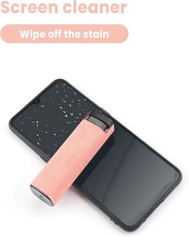 No Liquid Portable Screen Cleaning Tool – Premium Microfiber Cloth for Phones, Tablets, Laptops, and Touchscreens, Streak-Free & Scratch-Free Cleaning, Compact and Travel-Friendly in Saudi Arabia