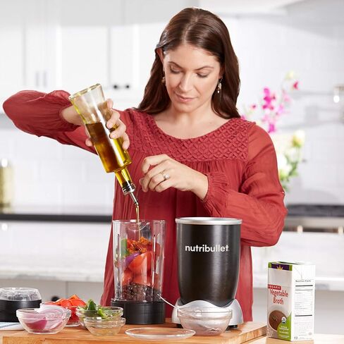 nutribullet RX RN17-1001 Personal Blender for Shakes, Smoothies, Food Prep, and Frozen Blending, 45 Ounces, 1700 Watts, Black (Renewed) in Saudi Arabia