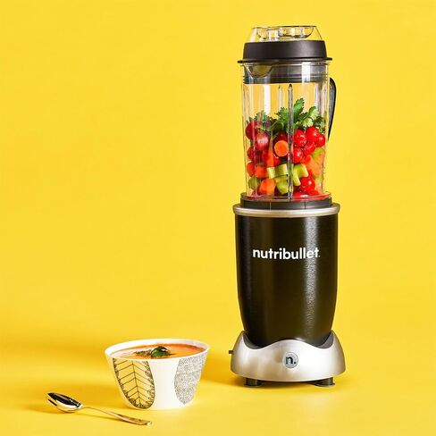 nutribullet RX RN17-1001 Personal Blender for Shakes, Smoothies, Food Prep, and Frozen Blending, 45 Ounces, 1700 Watts, Black (Renewed) in Saudi Arabia