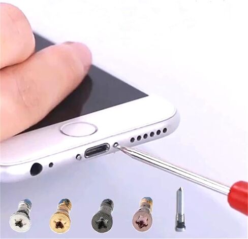 مسامير أسفل 10x لـ iPhone16 /15Pro Max /14Pro /13/12 Pro /11Pro Max /11 /XR /XS /X ... (أسود) in Saudi Arabia