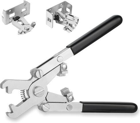 Rotable Cage Nut Tool, Cage Nut Insertion/Removal Tool on The Front, Side and Top for IT and Data Center Rack Deployment, Cabinet, Patch Panel, Server Shelves Fixing, for Cage Nut of M4 M5 M6 M8 M10 in Kuwait