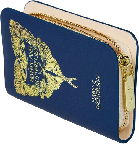 Well Read Book Themed Zip Around Wallet for Book Lovers- Ideal Literary Gift for Book Club, Readers & Bookworms - Vegan Faux Leather Clutch in Kuwait