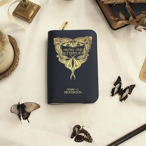 Well Read Book Themed Zip Around Wallet for Book Lovers- Ideal Literary Gift for Book Club, Readers & Bookworms - Vegan Faux Leather Clutch in Kuwait