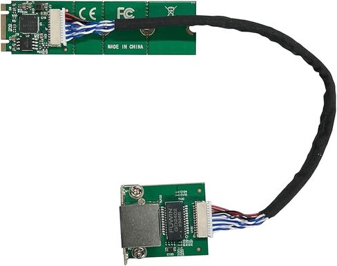 WayPonDEV M.2 A E Key to 2.5 Gigabit Ethernet Module, i225v i226v 2.5G Ethernet Server NIC, 10/100/1000/25000 Mbps RJ45 LAN, Multi-Gigabit M.2 Network Card, Support 2230 (15CM, i226 M.2 A+E Key) in Saudi Arabia