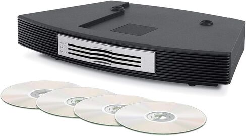 Bose Wave Music System with Multi-CD Changer - Titanium Silver, Compatible with Alexa Amazon Echo (Renewed) in Saudi Arabia