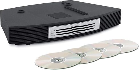 Bose Wave Music System with Multi-CD Changer - Titanium Silver, Compatible with Alexa Amazon Echo (Renewed) in Saudi Arabia