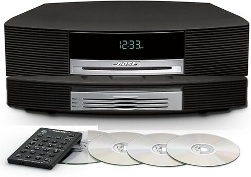 Bose Wave Music System III W/ Multi CD Changer - Graphite Gray ، متوافق مع Alexa (متجدد) in Saudi Arabia