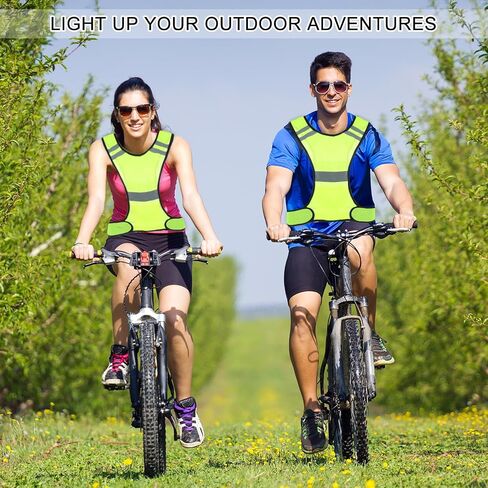 Reflective Running Vest Safety Running Gear High Visibility Reflector Vest with Large Pocket for Runners Biking Walking Women Men Lightweight Comfy in Saudi Arabia