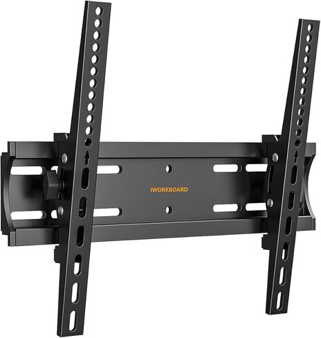 40 50 55 inch Tilting TV Wall Mount for 24-65 '' TVs, Low Profile TV Mount, Ultra Slim Wall Mounts TVs Bracket, Max VESA 400x400mm, 99 lbs & 16 inch Studs, Fit Most 32+ 42 43 45 Screen in Saudi Arabia