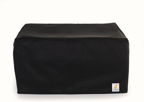Black Nylon Cover Compatible with Canon ImageCLASS LBP622Cdw and Canon ImageCLASS LBP623Cdw Color Laser Printers, Double Stitched and Waterproof Dust Cover Dimensions 17.2''W x in Saudi Arabia