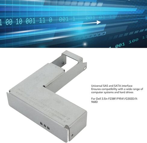 2.5" to 3.5" SSD SAS SATA Hard Drive Tray Adapter Bracket Converter Cage for R740 XD R540 R440 3.5 inch , with Screws in Saudi Arabia