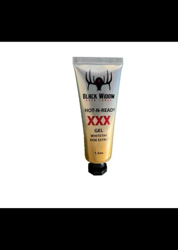 Black Widow Deer Lures Hot-N-Ready XXX Gel Whitetail Doe Estrus in Saudi Arabia