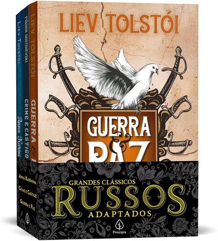 Grandes Clássicos Russos Adaptados - Box Com 3 Livros in Saudi Arabia