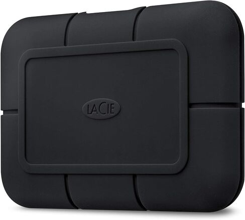 Lacie Rugged SSD Pro 1TB محرك الحالة الصلبة-USB-C Thunderbolt 3 ، إسقاط ماء الغبار الصدمة ، لـ Mac و PC (STHZ1000800) in Saudi Arabia