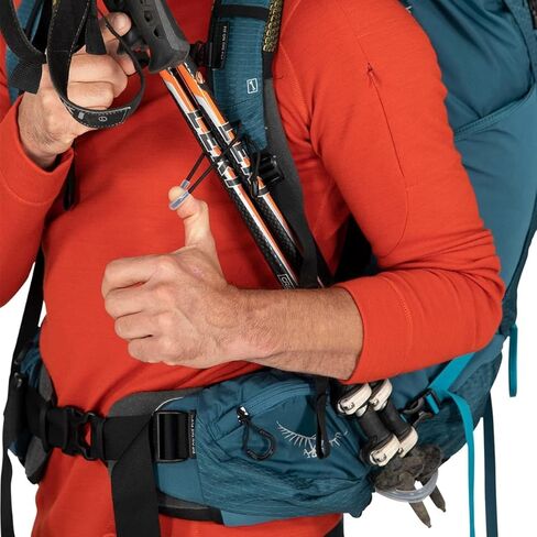 Osprey Atmos AG 50L Men's Backpacking Backpack, Black, Large/X-Large in Saudi Arabia