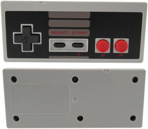 Upgrade 2-Pack 2.4 GHz Wireless Controller for Nin-tendo NES Classic Edition Mini/Raspberry Pi/PC/Macbook/TV Box, with USB Wireless Receiver in Saudi Arabia