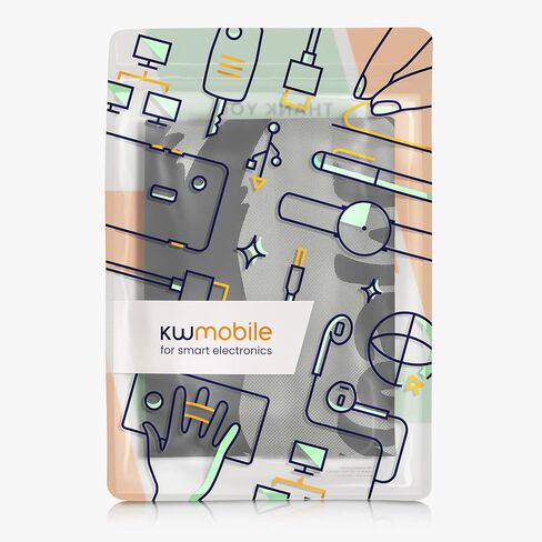 غطاء مراقب الكمبيوتر Kwmobile متوافق مع 20-22 "شاشة - مواء كات رمادي/أسود in Saudi Arabia