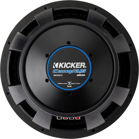 Kicker 51CWQ152 Compq Q-Class 15 "SPROOFER ، DUAL 2-OHM (متجدد) in Saudi Arabia
