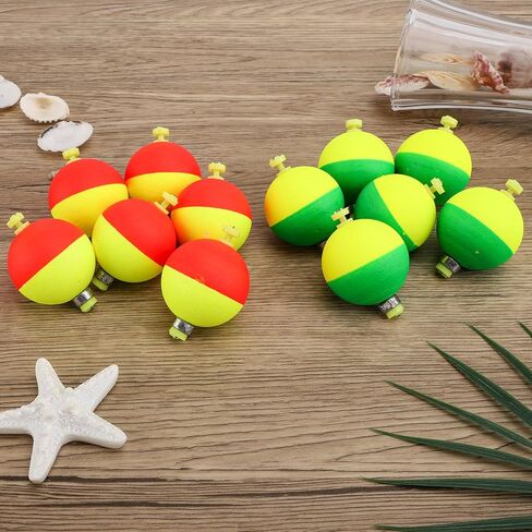 12pcs fishing bobbers تعويم ، إيفا المفاجئة على بوبس مرجحة لصيد الأسماك باس باس بلوجل كرابي in Saudi Arabia