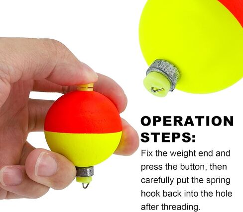 12pcs fishing bobbers تعويم ، إيفا المفاجئة على بوبس مرجحة لصيد الأسماك باس باس بلوجل كرابي in Saudi Arabia