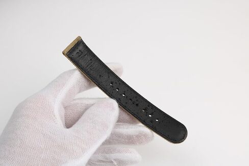 SEI Chronograph Black Nylon 18mm Watch Strap - Black, 18mm, Regular, Black, Exquisite Strap in Saudi Arabia