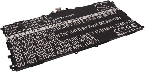 VI Vintrons Battery for Samsung Galaxy Tab 3 Plus 10.1 ، GT-P8220 ، GT-P8220E ، in Saudi Arabia