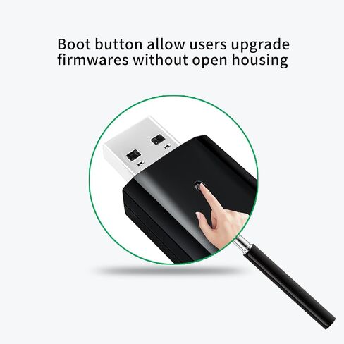 Zigbee3.0 USB Dongle Gateway，Universal Zigbee Gateway Adapter with Antenna，Support Home Assistant ZTA Zigbee2MQTT,OpenHAB，Base on EFR32MG21 and EZNet 7.4.3(Upgradeable Firmware) in Saudi Arabia