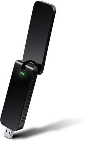 TP-Link | 1300MBPS USB WIFI ADAPTER | الشبكة اللاسلكية مزدوجة النطاق MU-MIMO مع هوائي كسب عالية قابلة للطي للكمبيوتر الشخصي | يعمل مع Windows و Mac OS (Archer T4U V3 in Saudi Arabia