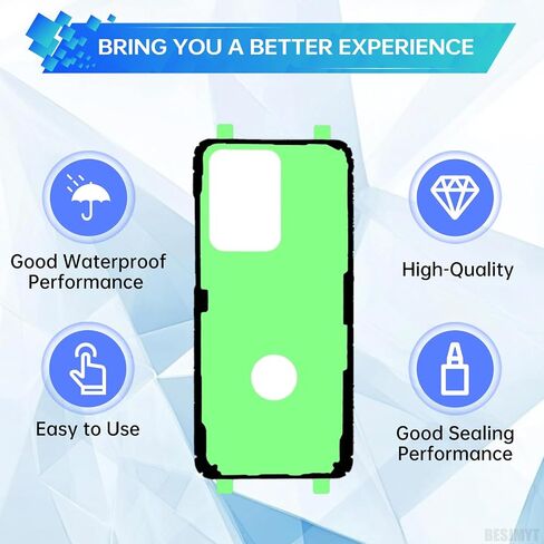 3pcs شريط ملصق ختم مقاوم للماء لـ Samsung Galaxy S20 Ultra 5G مقاوم للماء الشاشة الختم اللصق اللصق اللصق بديل الغراء Galaxy S20 Ultra 5G SM-G988U SM-G988U1 in Saudi Arabia