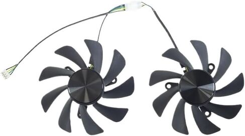 87MM CF9015H12D 12V 4-Pin 2 Ball RTX2060 Replacement Graphics Card Fan Compatible with RTX 2060 RTX 2070 Video Card Cooling Fan in Saudi Arabia
