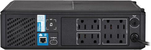 Eaton Tripp Lite Series SMART1500PSRTNC 1500VA Online Cloud-Connected Tower UPS Battery Backup & Surge Protector, 1050W, Pure Sine Wave, AVR, Computer Uninterruptible Power Supply Units in Saudi Arabia