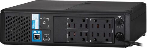 Eaton Tripp Lite Series SMART1500PSRTNC 1500VA Online Cloud-Connected Tower UPS Battery Backup & Surge Protector, 1050W, Pure Sine Wave, AVR, Computer Uninterruptible Power Supply Units in Saudi Arabia