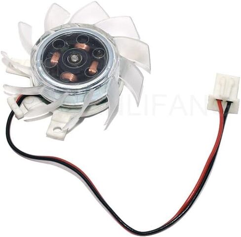 برودة جديدة T124010SL R124010SL 37mm 23x29x29mm 12v 0.10a 2pin لمروحة تبريد بطاقة GT210 in Saudi Arabia