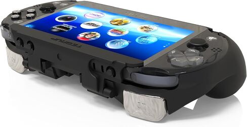 Hand Grip Handle for psv2000 ps vita Slim, Protective Case, L2r2 is Used to Click on The Back of The PSV Easy to disassemble and Assemble Version(Frosted Black) in Kuwait