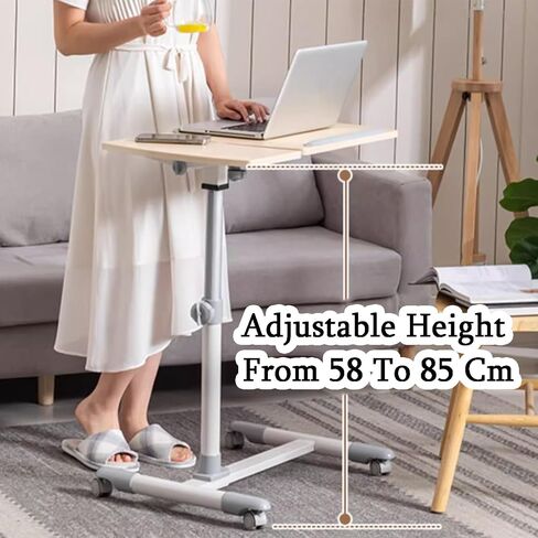 Laptop Floor Stand,Steel Portable Reading Bookshelf,Tilt and Swivel Desktop Laptop Stand,Suitable for Home Outdoor Office(Color 4) in Saudi Arabia