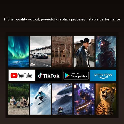 Android TV Box 4GB RAM 64GB ROM ، SMART TV BOX H618 ، 4K ، HDR10+، WI-FI 2.4/5.8GHz ، Bluetooth 4.0 ، USB 2.0/3.0 100M Ethernet Android 12.0 in Kuwait