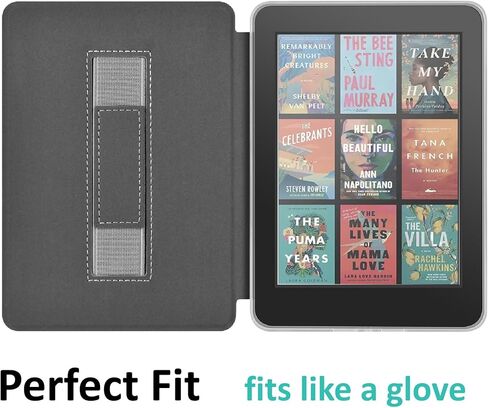 Hand Strap Case for 2024 Release 7" Kindle Paperwhite (12th Gen) & Kindle Colorsoft Signature Edition, Shockproof Frame Cover with Auto-Wake/Sleep,Misty Forest in Kuwait