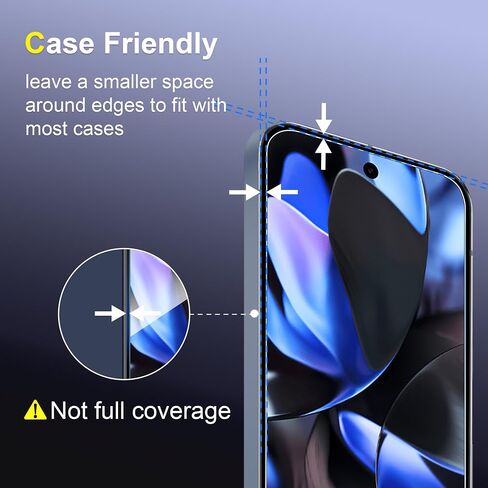AACL 3 عبوات لـ Google Pixel 10 Pro XL/Pixel 9 Pro XL Protector Glass With-Auto Dust-Elimination ، Easy Free ، Bubble Free ، Anti Scratch in Kuwait