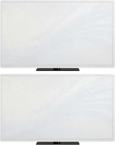2Pcs Foam Flat Screen TV Cover for Moving Fits Up to 65"W x 36"H, Reusable TV Display Screen Protector for TVs Protection During House Moving, Storage, or Home Renovation in Saudi Arabia