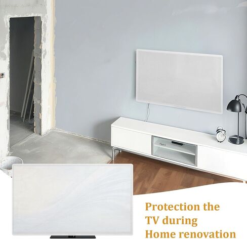 2Pcs Foam Flat Screen TV Cover for Moving Fits Up to 65"W x 36"H, Reusable TV Display Screen Protector for TVs Protection During House Moving, Storage, or Home Renovation in Saudi Arabia
