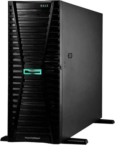 HPE Proliant ML350 Gen11 4U Tower Server مجمعة مع Xeon 5416S 16-Core 2GHz ، ذاكرة DDR5 256GB ، 15.36TB ENTERPRISE SAS 12GB/S SSD STORGE in Kuwait