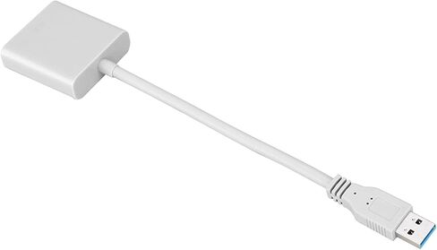 USB 3.0 إلى VGA ، USB 2.0/3.0 Port 5 Volts PP (TTL) USB 3.0 إلى محول VGA ، لنظام 7/8 (أبيض) in Saudi Arabia