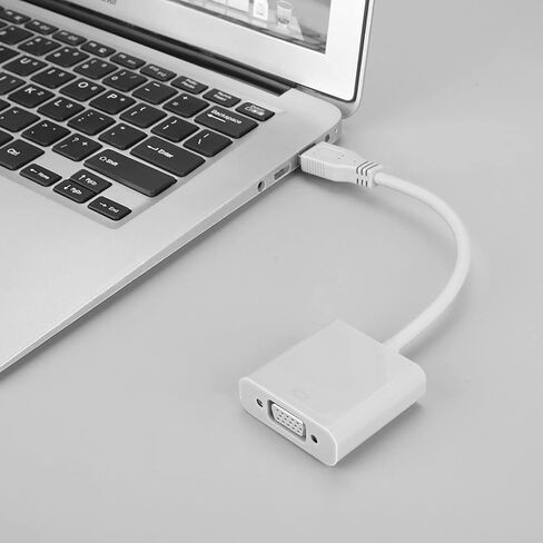 USB 3.0 إلى VGA ، USB 2.0/3.0 Port 5 Volts PP (TTL) USB 3.0 إلى محول VGA ، لنظام 7/8 (أبيض) in Saudi Arabia